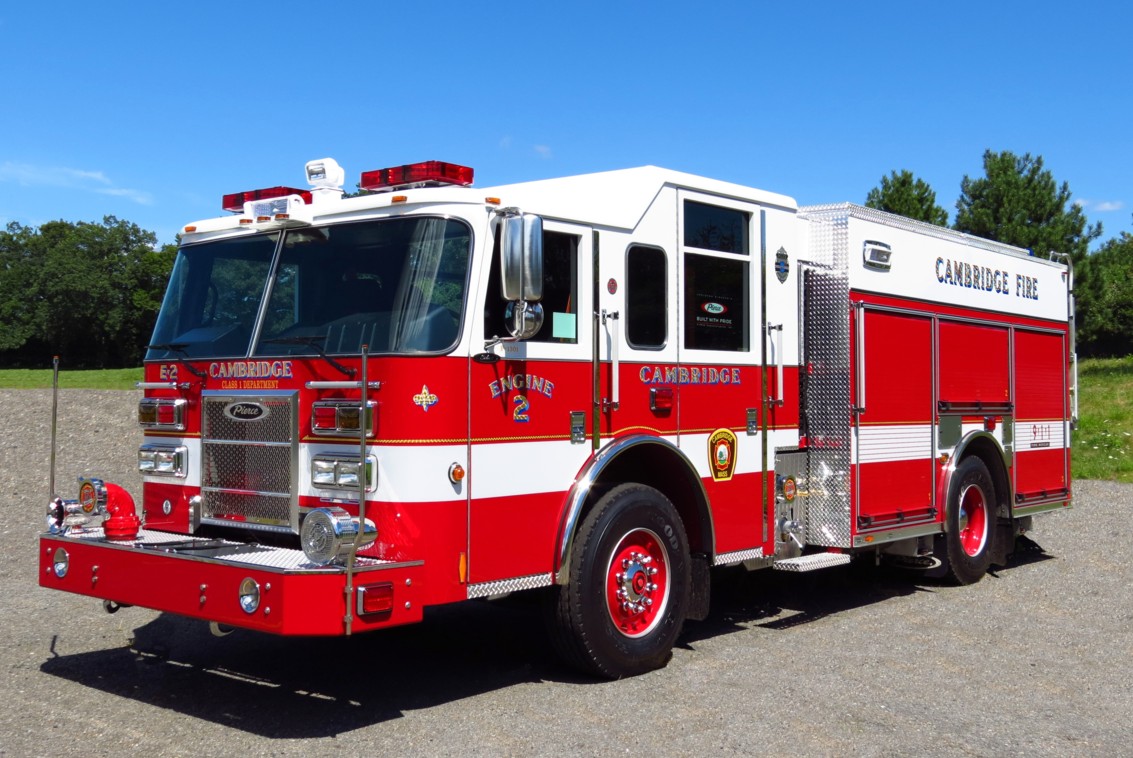 Cambridge Fire Department Engine 5 Inman Square Patch Massachusetts MA